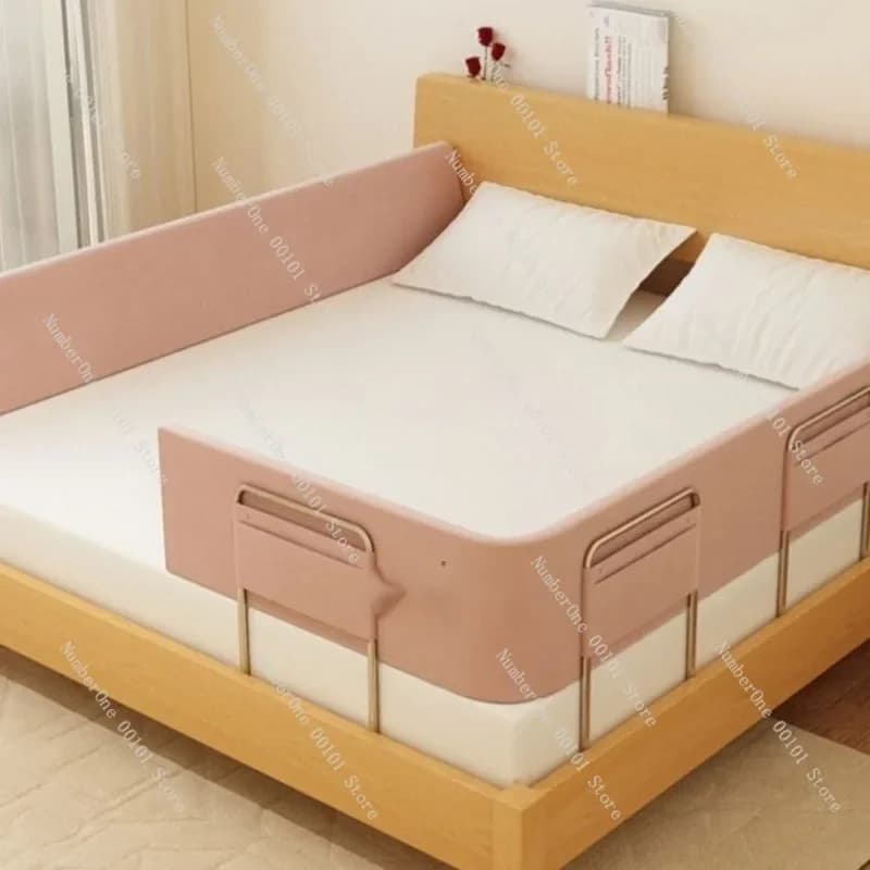 Soft Baby Bed Guardrail with Stands