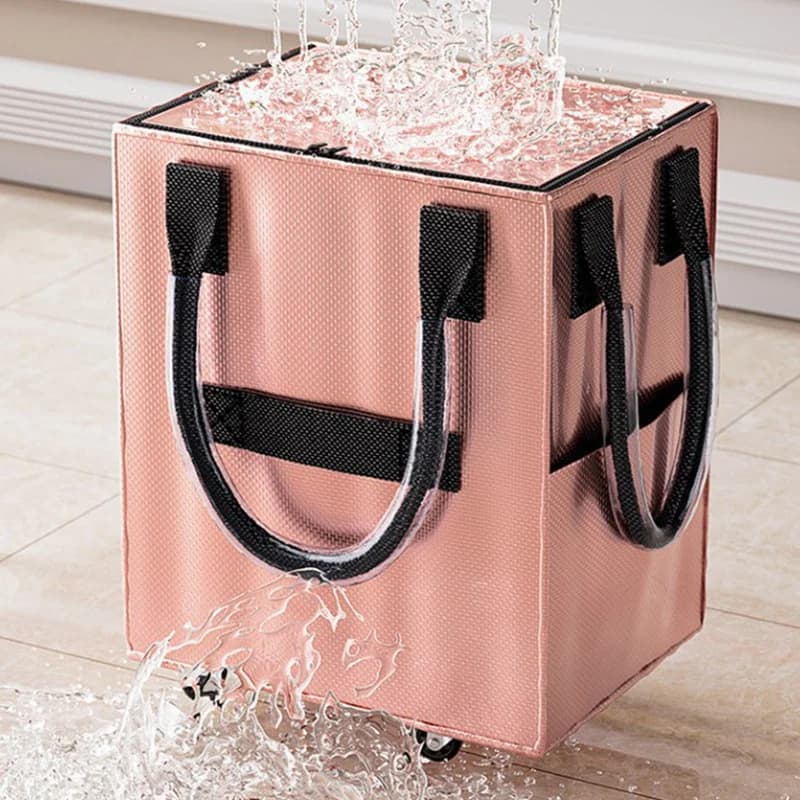 Rolling Grocery Tote Bag with Wheels
