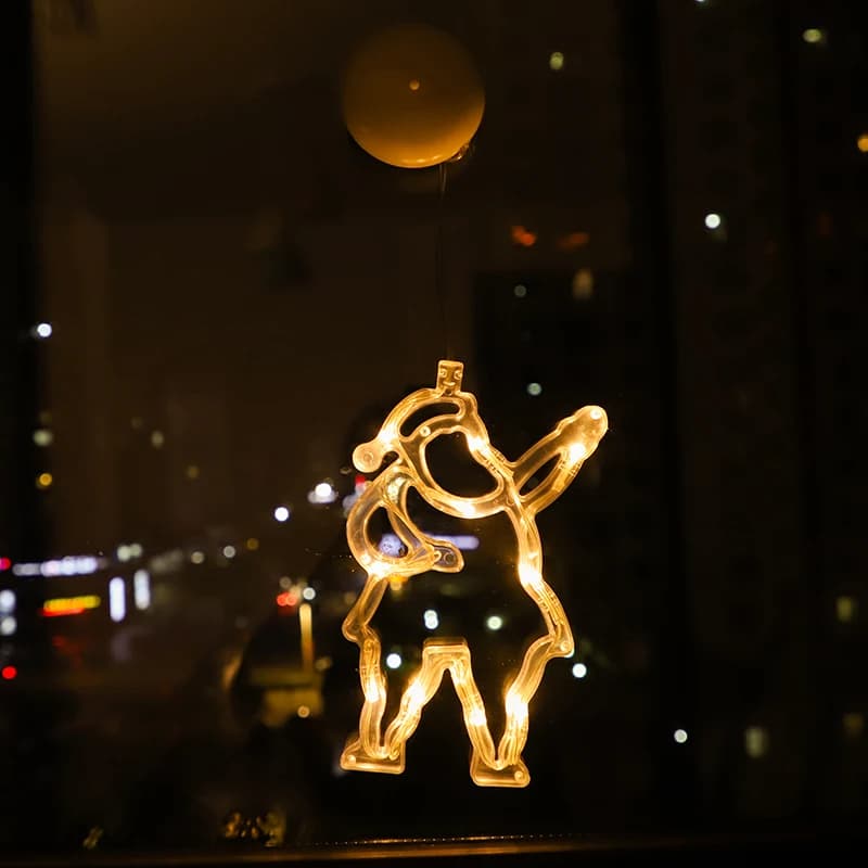 Warm LED String Lights 55cm Battery Powered