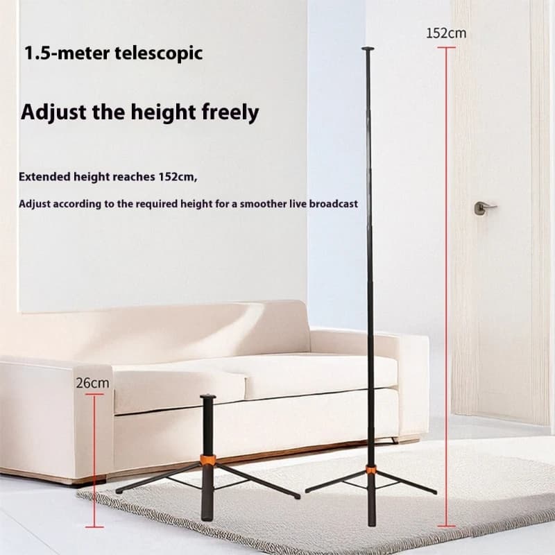 Adjustable 4-Leg Phone Tripod