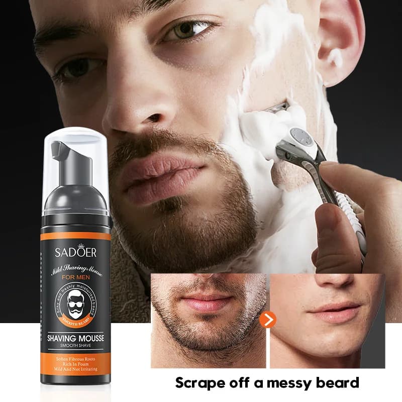 Men's Shaving Mousse Mild Formula 60ml