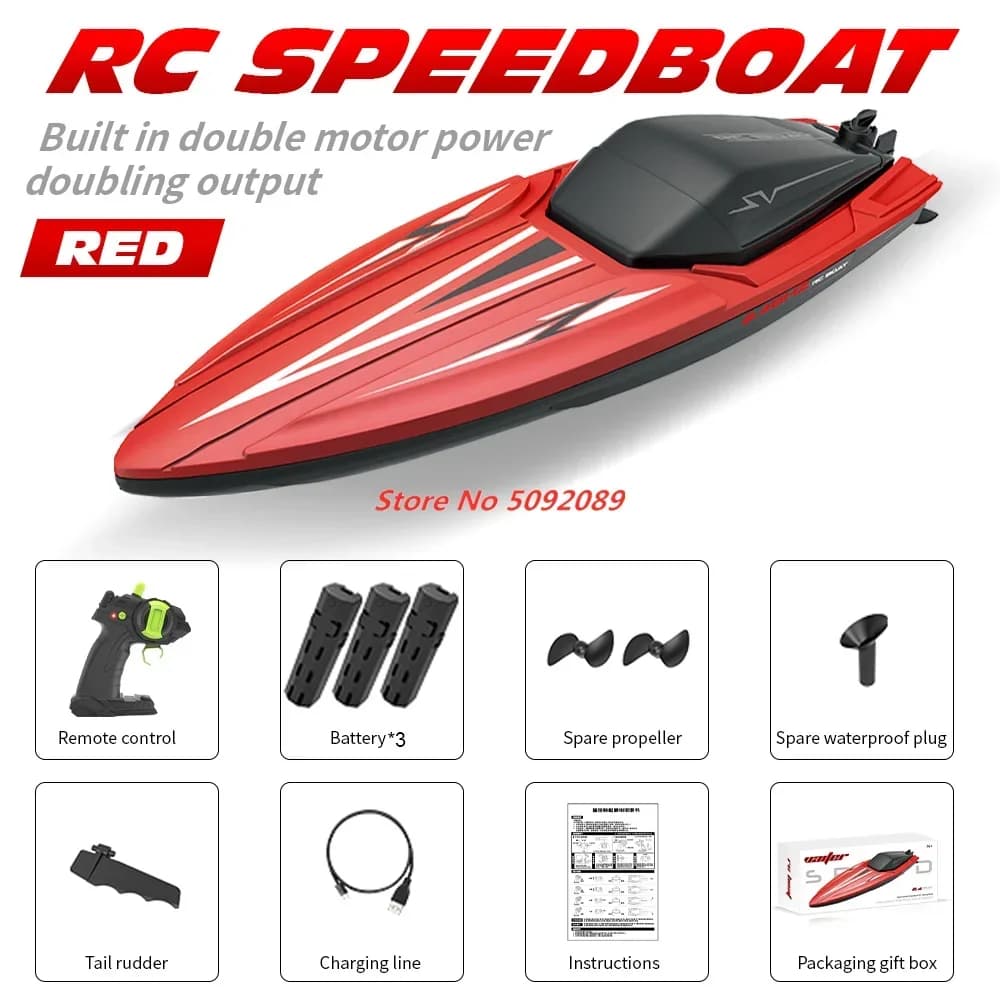 RC Racing Speedboat 35CM Remote Control