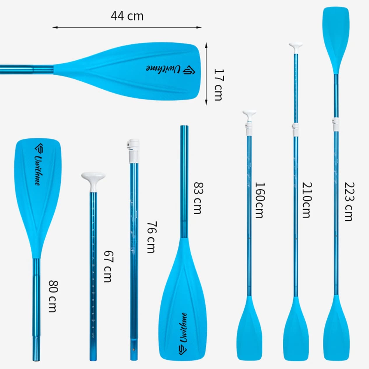 Dual-Purpose Adjustable SUP and Kayak Paddle