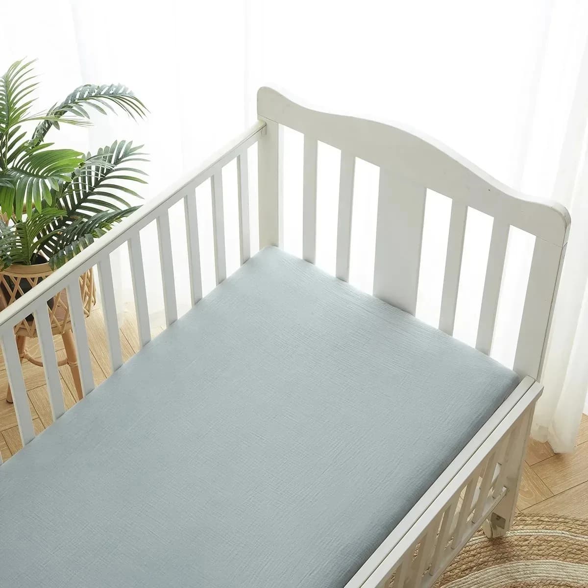 Cotton Fitted Crib Sheet
