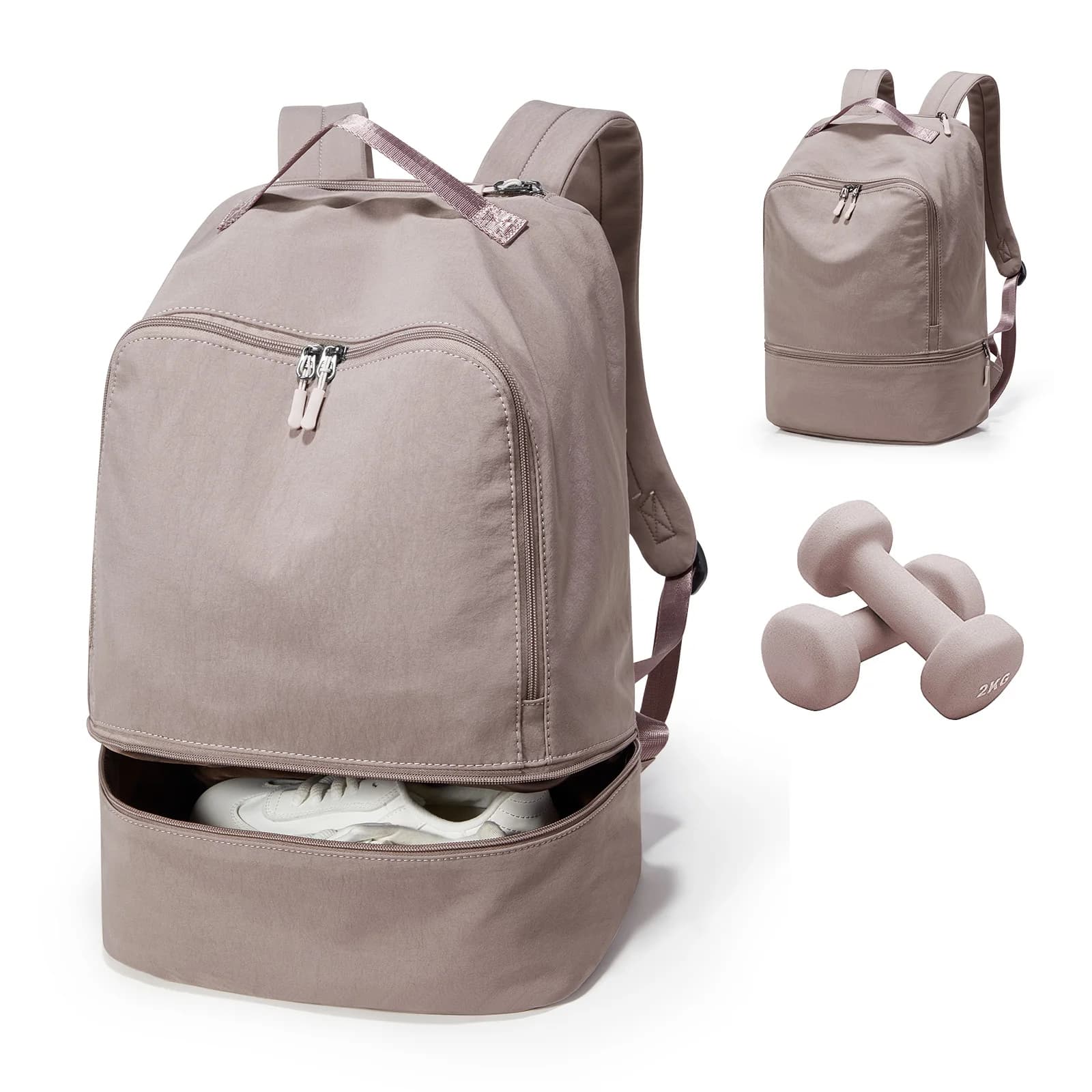Sports Backpack With Shoe Compartment