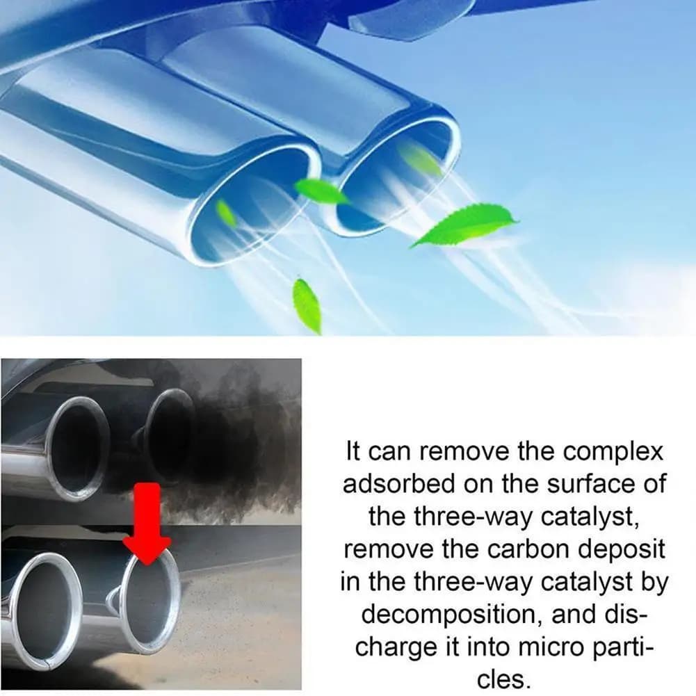 Car Engine Catalytic Converter Cleaner Automobile Cleaner Catalysts Cleaning Supplies Engine Accelerator Removal Carbon Deposit