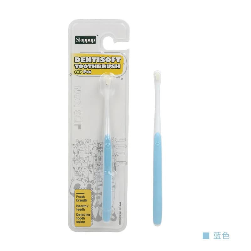 Dog Toothbrush with Soft Bristles