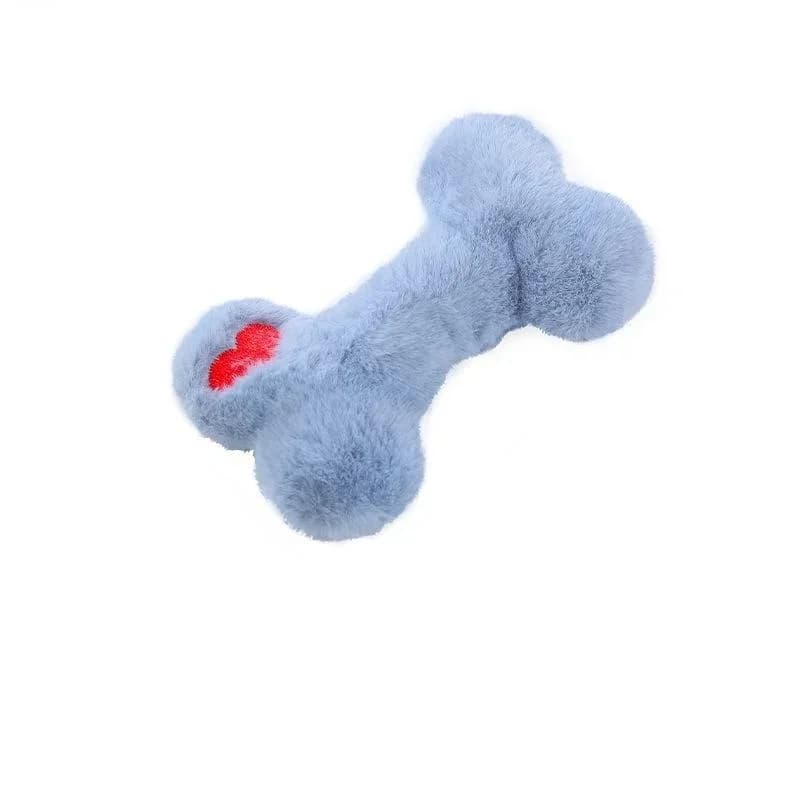 Dog Toys Bone Design Pet Plush Toy Dog Interactive Toy Cat Toy Pet Supplies  Собачьи игрушки