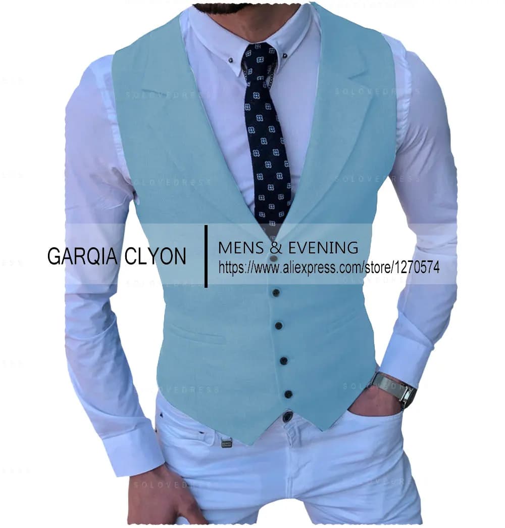 Men's Classic Single Breasted Vest Waistcoat
