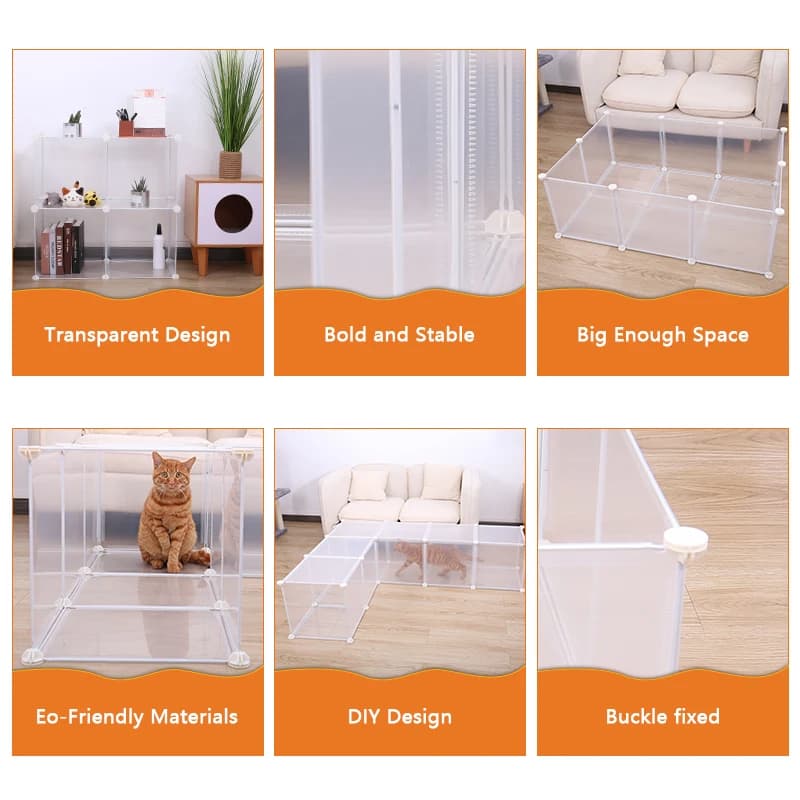 Modular Pet Playpen Fence Panel System