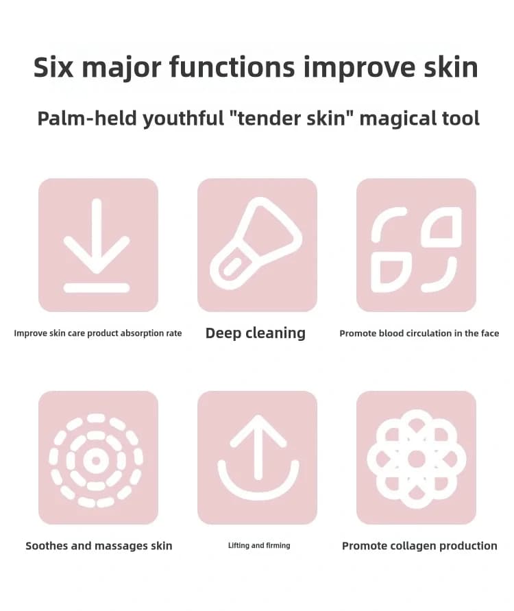 High Frequency Facial Vibration Massager