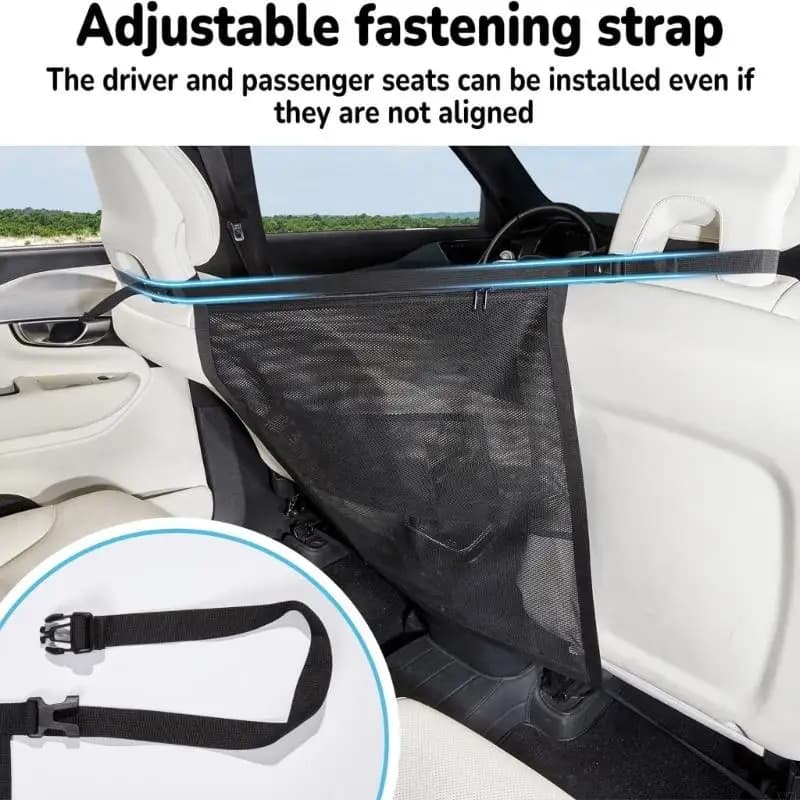 Car Rear Pet Barrier Mesh Divider