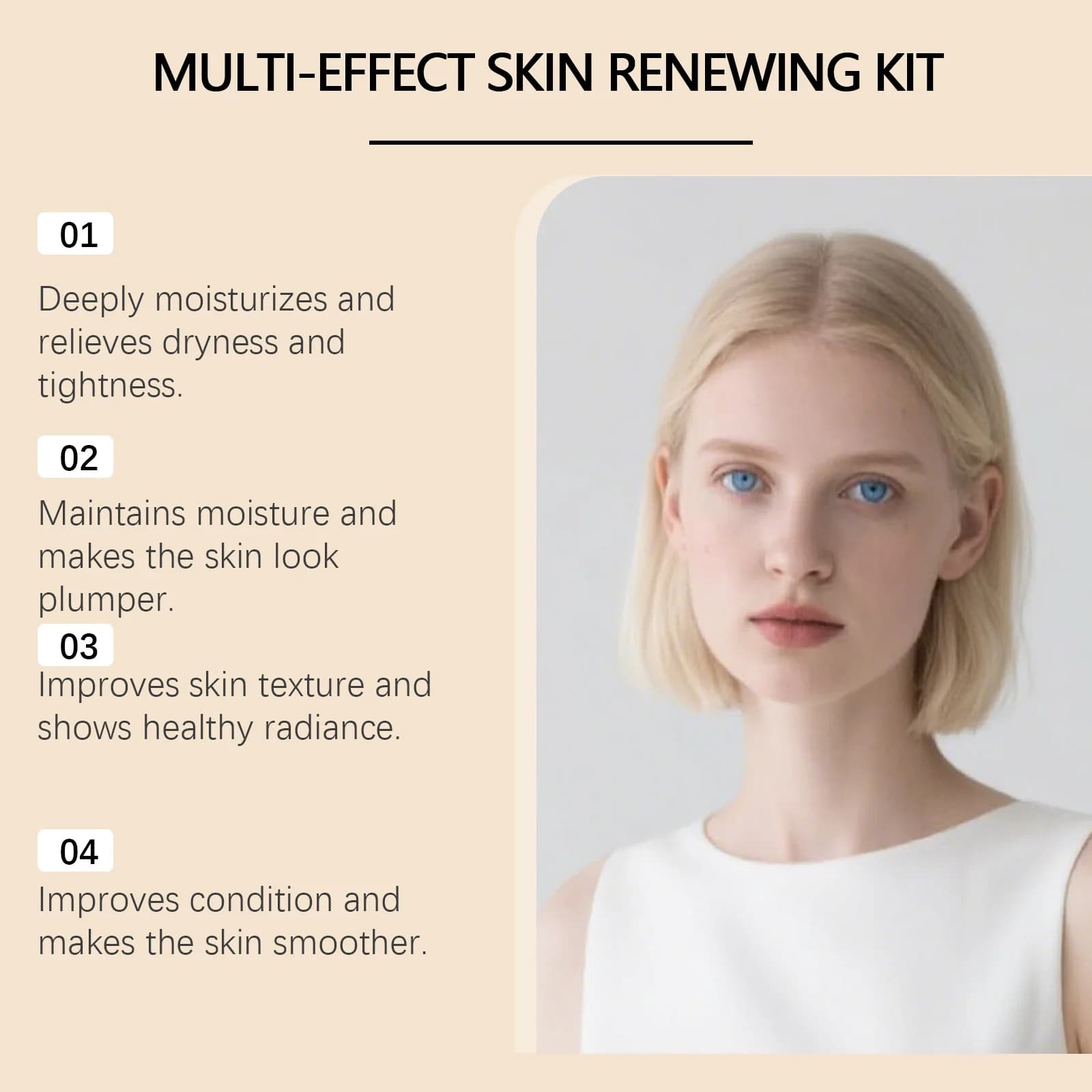 Day Night Skincare Set Moisturizes Refreshing Brightening Improve Fine Line Skin Reduce Dark Circles Multi Functional Facial Set