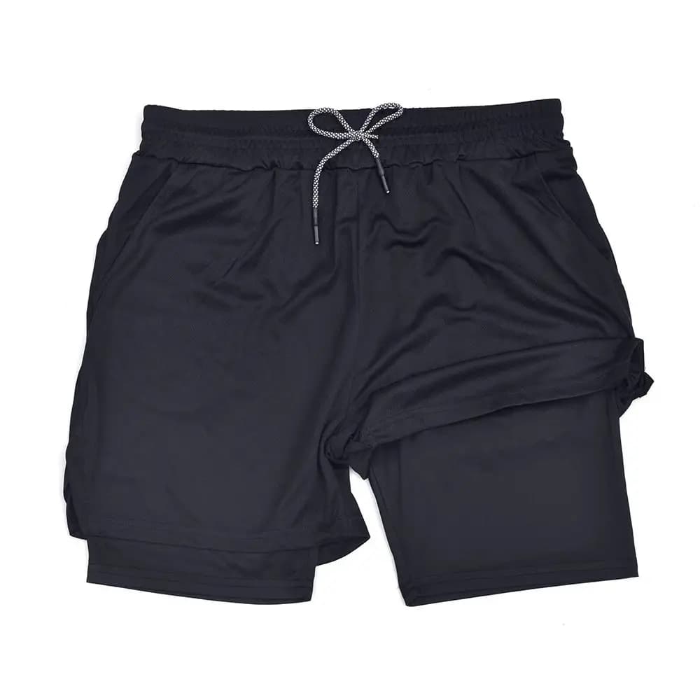 Men's 2-in-1 Running Shorts with Liner