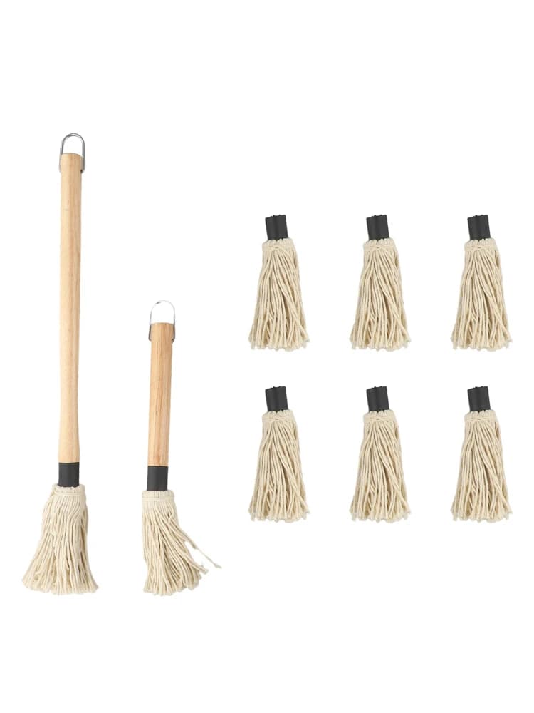 Grilling Basting Mop BBQ Tools BBQ Brush Grilling Steak Tools For BBQ Sauce Basting For Outdoor Cooking Picnic