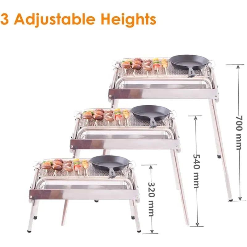 Folding Portable Charcoal Grill