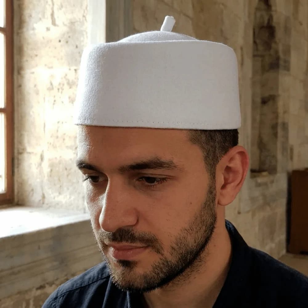Traditional Ethnic Prayer Beret Hat