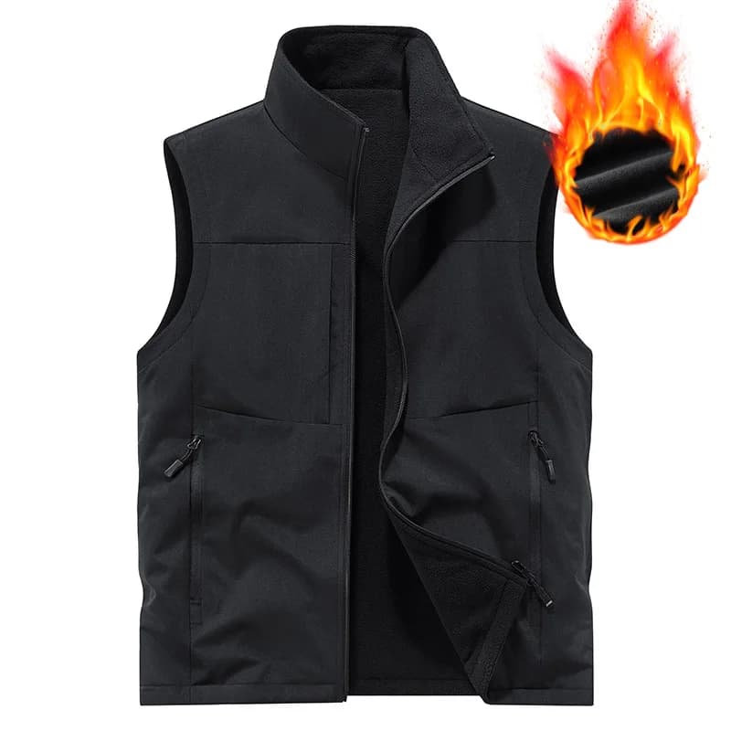 Men's Double-Sided Fleece Vest
