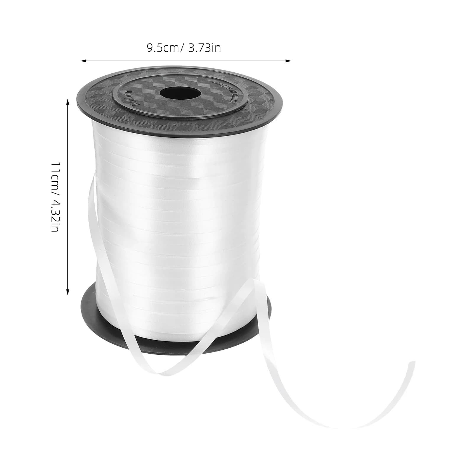 White Curling Ribbon 500 Yards