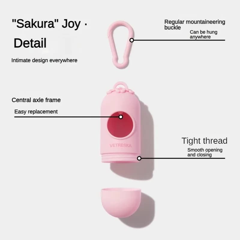 Bags for Dogs Poop Dispenser Outdoor Portable Pet Poop Bags Dog Cat Cleaning Supplies Accessories Pet Droppings Garbage Bag