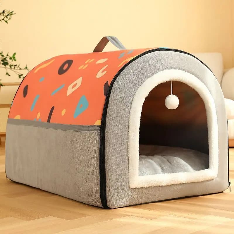 Oversized Dog Kennel Tunnel Warm Pet House