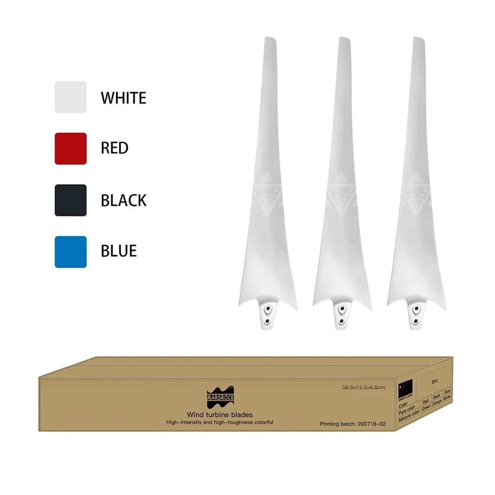 Delta Wing High Carbon Fibers Blade Wind Turbine Generator Blade For Wind Turbine Generator Windmill 200w 600w 800W