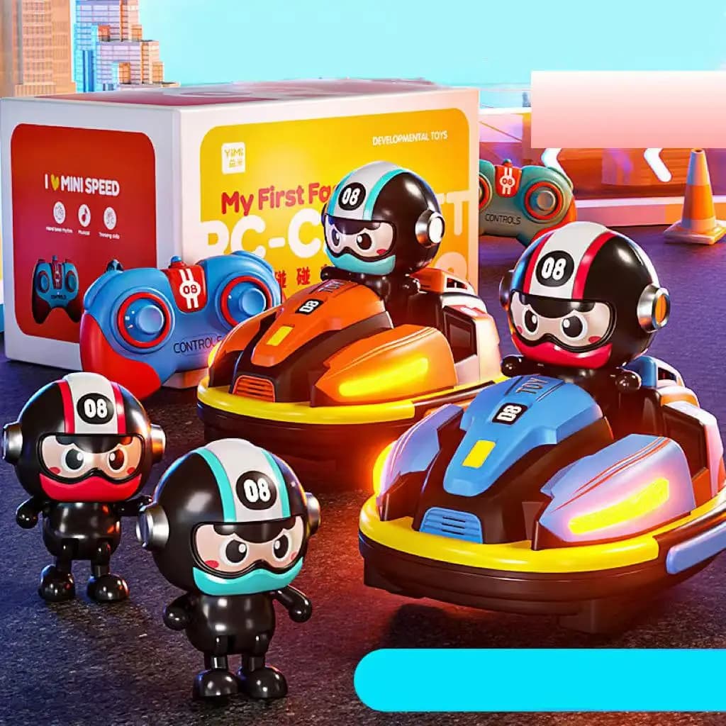2.4GHz Remote Control Bumper Car Duo