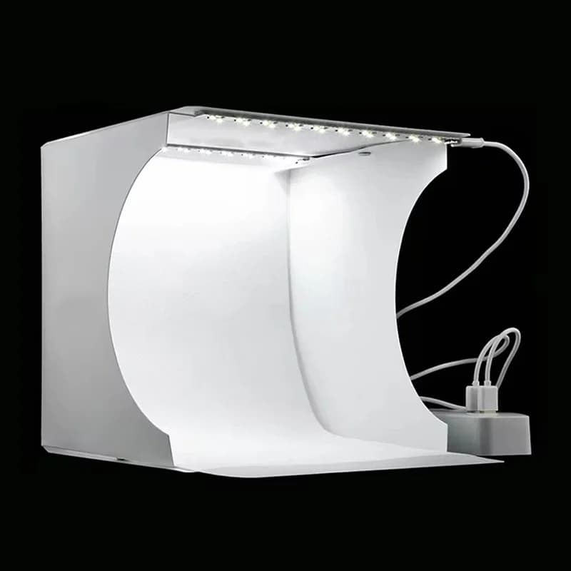 Portable LED Photography Light Box Studio
