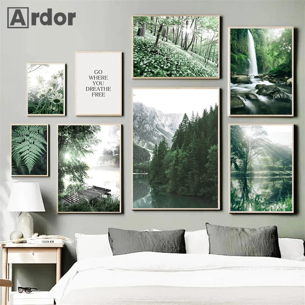 Nature Landscape Canvas Wall Art Prints