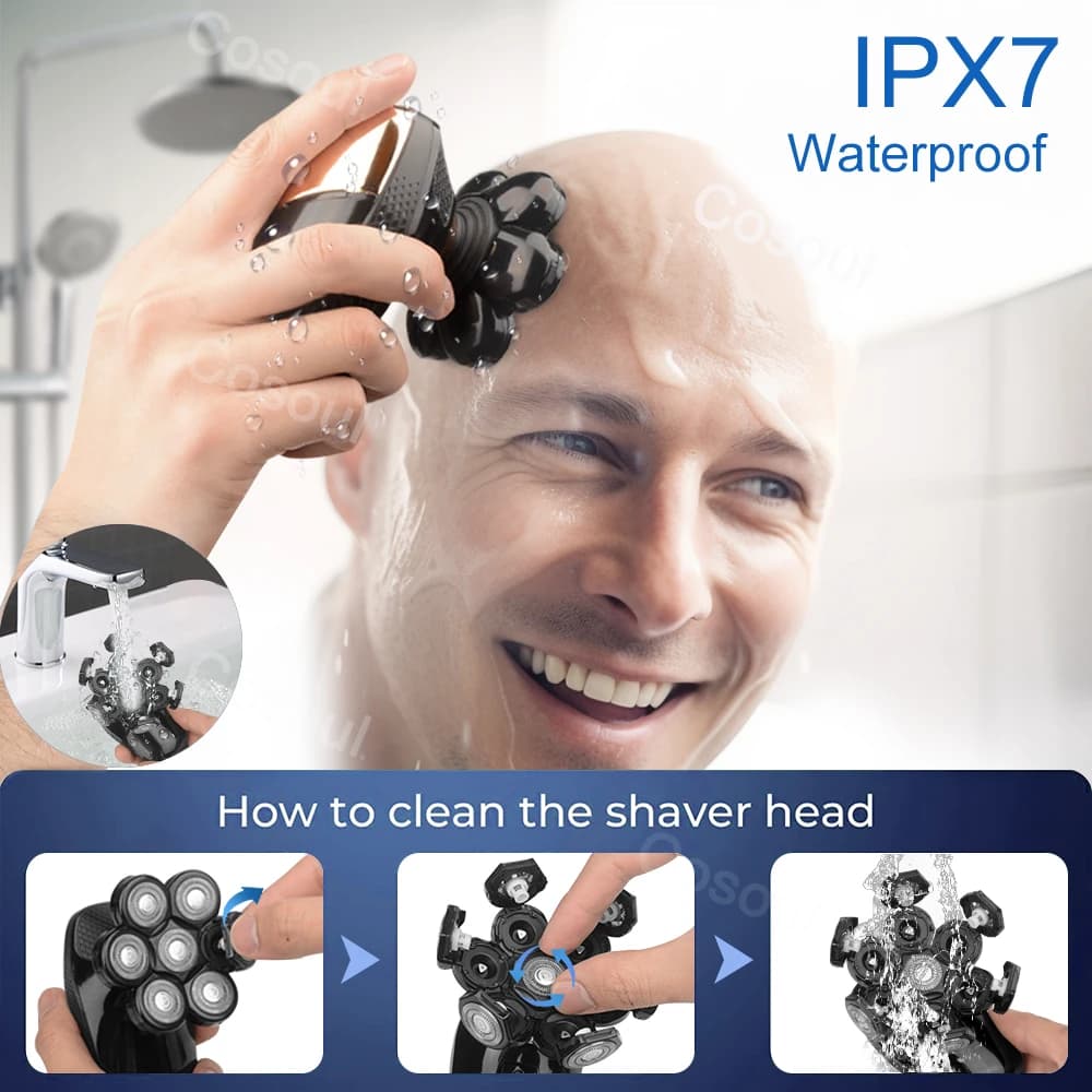 5-in-1 Electric Head and Beard Shaver