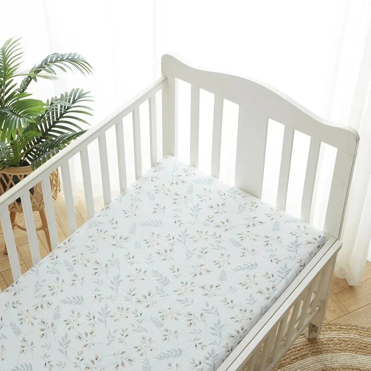 Cotton Fitted Crib Sheet