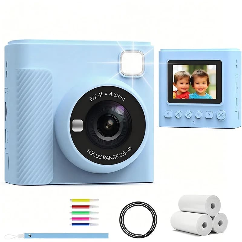 1080P Portable Instant Print Camera