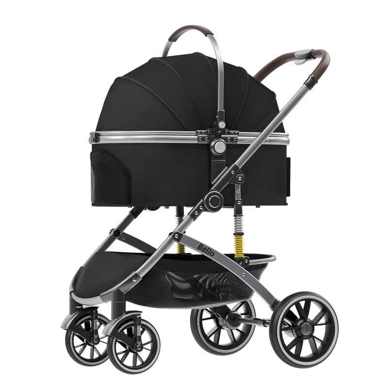 carrinho pet (Ready to Ship) Luxury Pet Trolley Manufacture Pet Stroller Dog Cat Trolley Pet Carriers & Travel Products