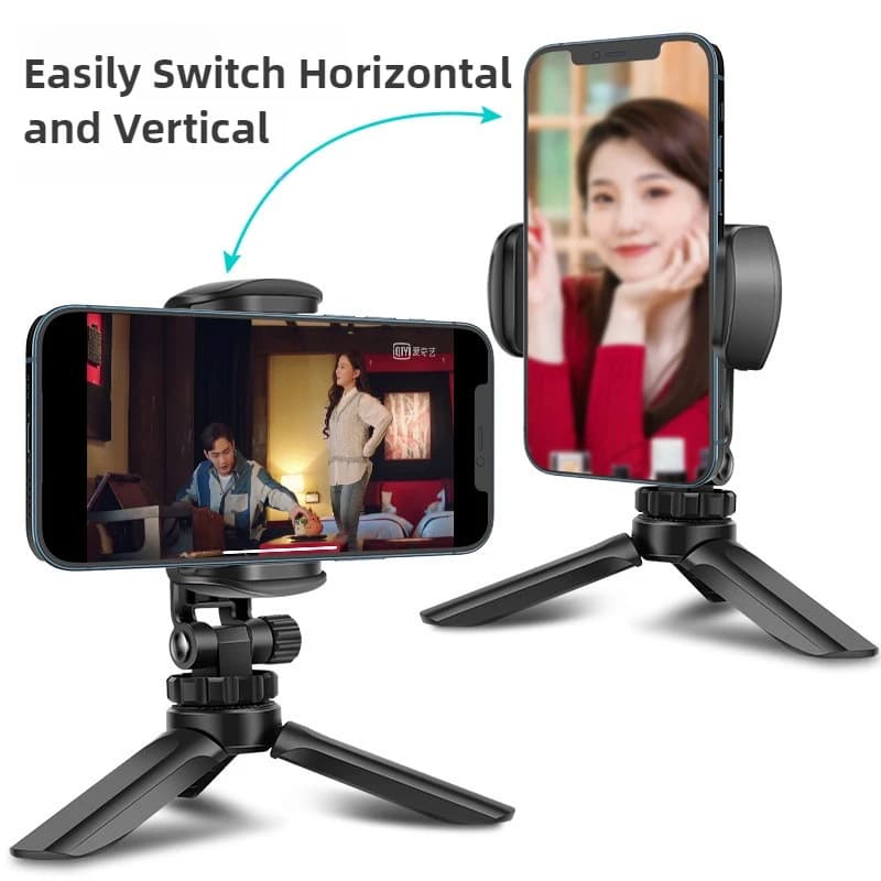 Adjustable Phone Tripod Stand Portable Foldable