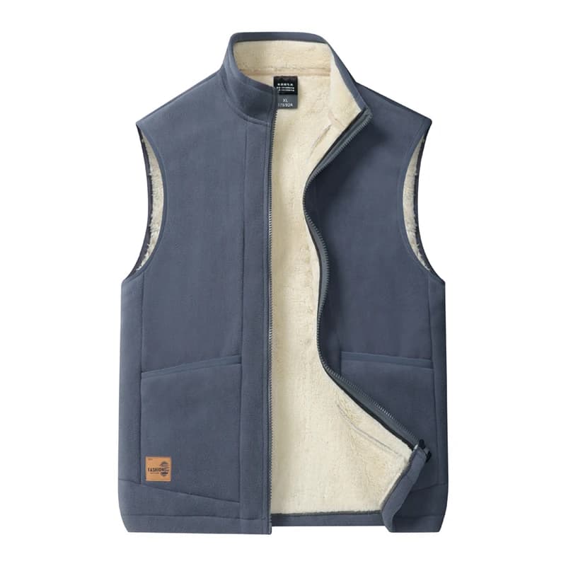 Men's Fleece Lined Vest Jacket