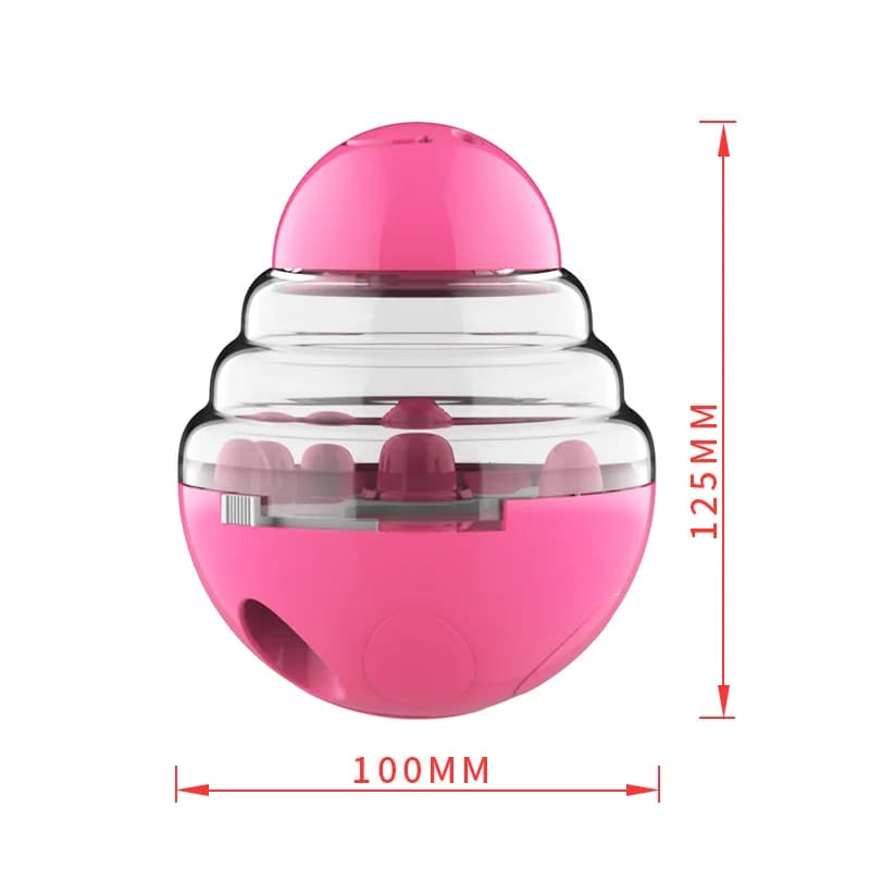 Interactive Treat Dispensing Puzzle Ball Toy