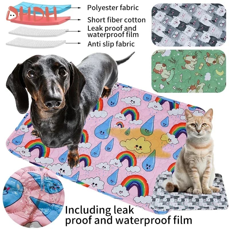 Washable Reusable Pet Pee Pad