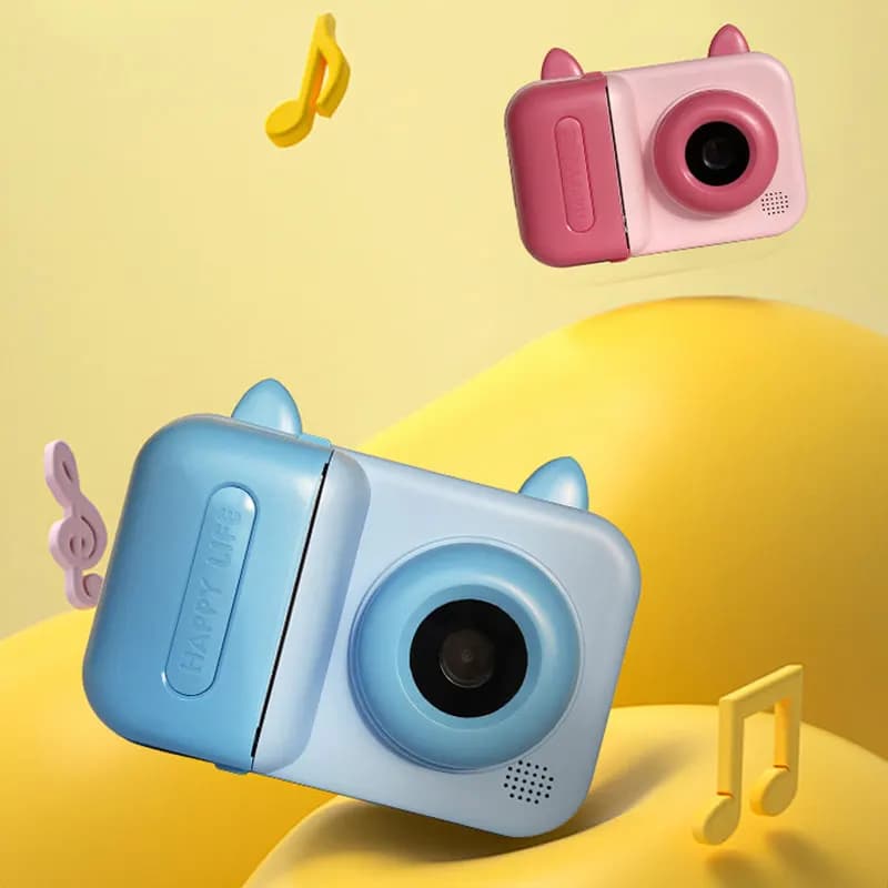 Instant Print Camera with USB Rechargeable Battery
