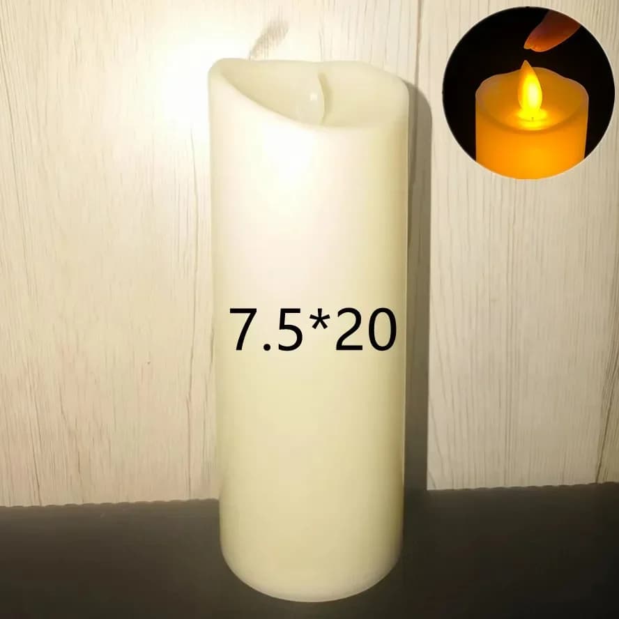 LED Flameless Flickering Candle