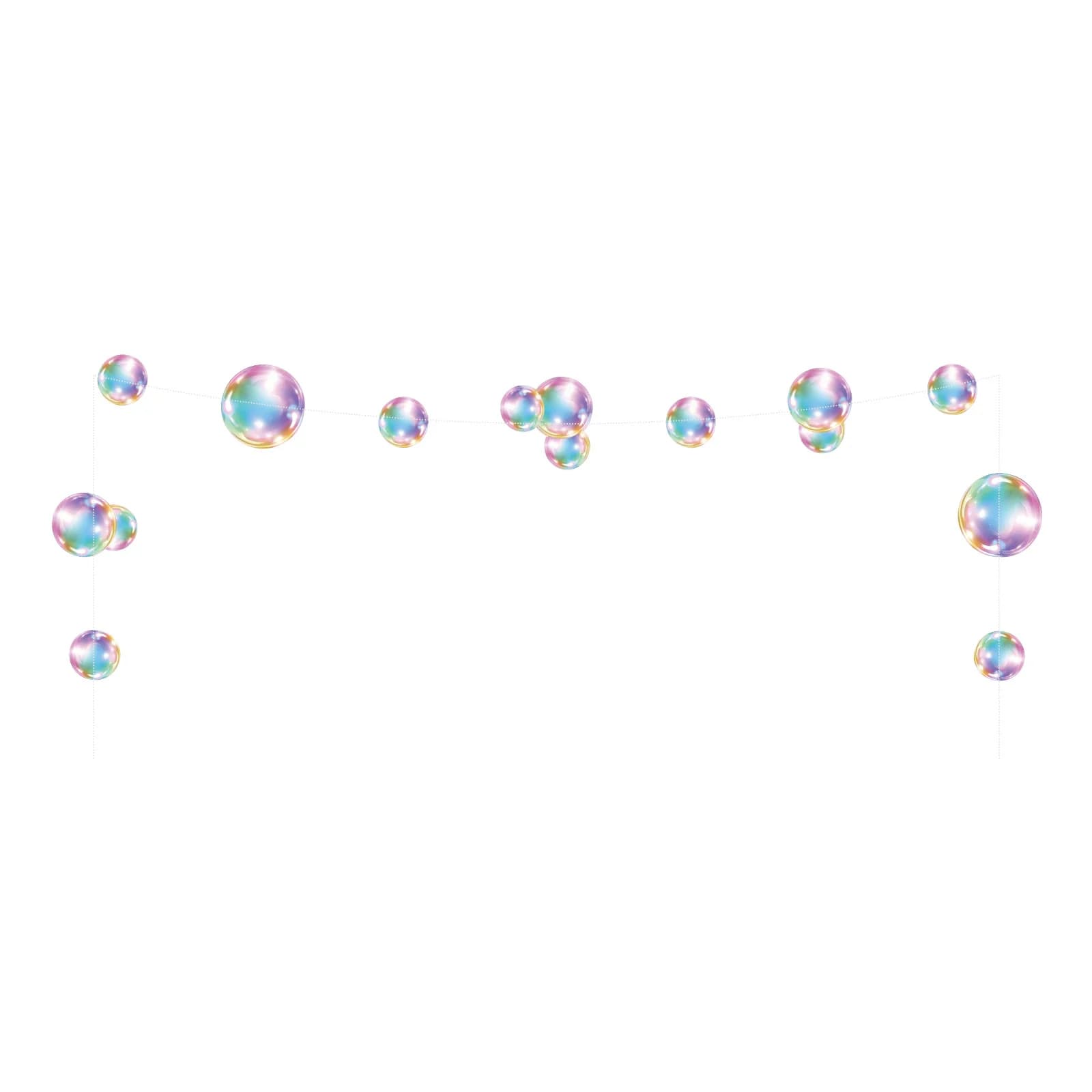 Bubble Garland Party Streamer Decoration