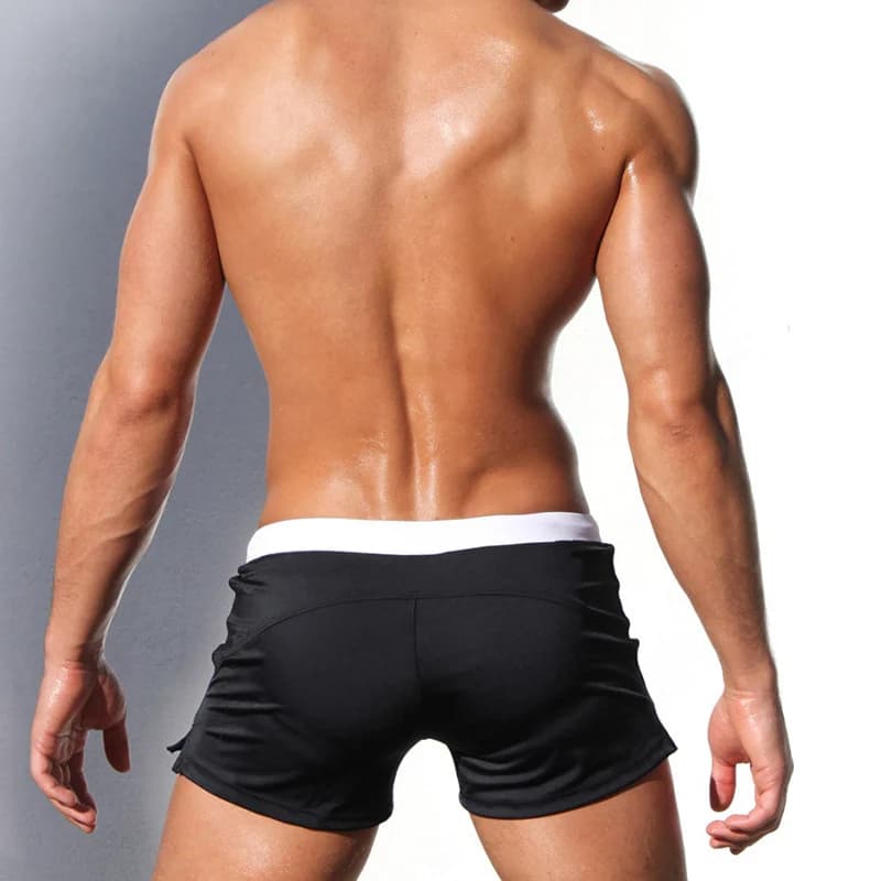 Men's Swim Trunks with Zipper Pocket