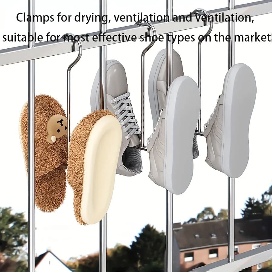 Stainless Steel Shoe Rack Hanging Drying Rack