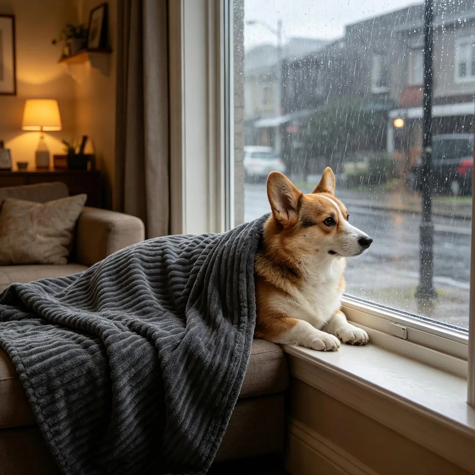 Washable Pet Blanket for Couch and Crate