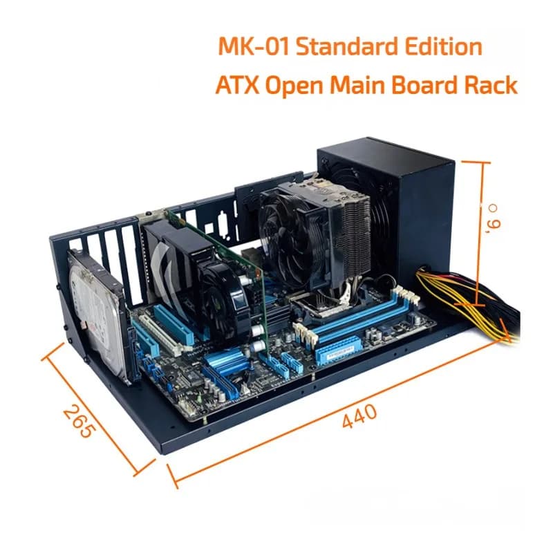 Open Air Mining Rig Frame Chassis
