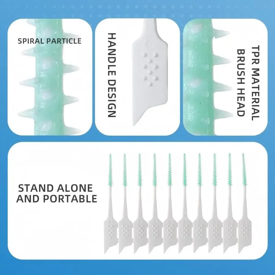 Soft Silicone Interdental Brushes