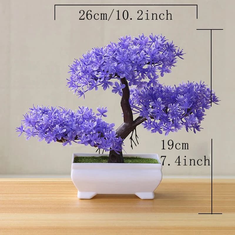 Artificial Bonsai Tree Plant Decoration