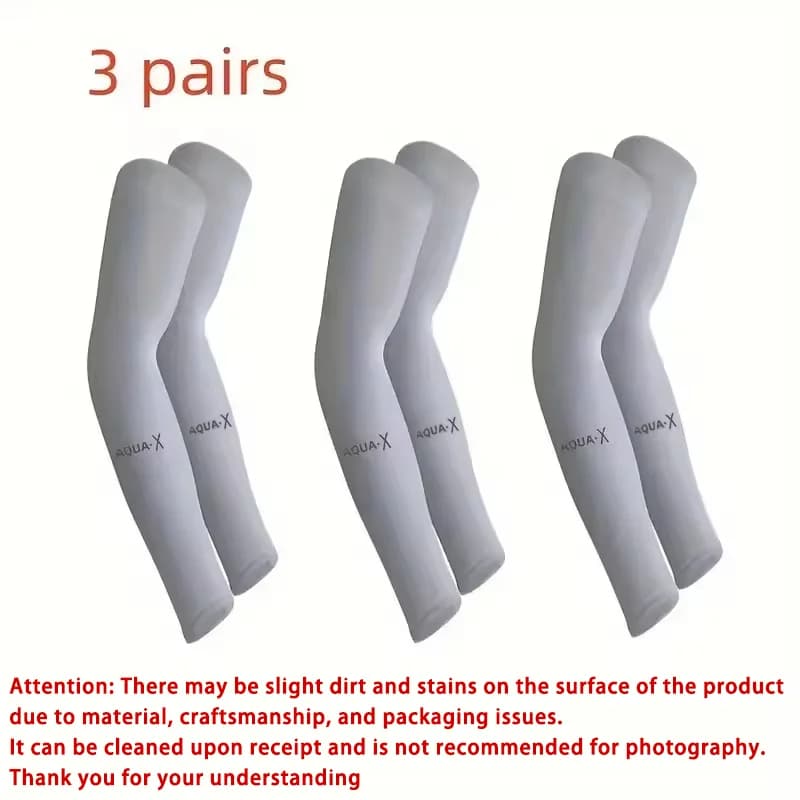 1/3 Pair of Breathable Sun Protection Sleeves - Breathable & UV Protective Gear for Sports, Driving, & Outdoor Adventures