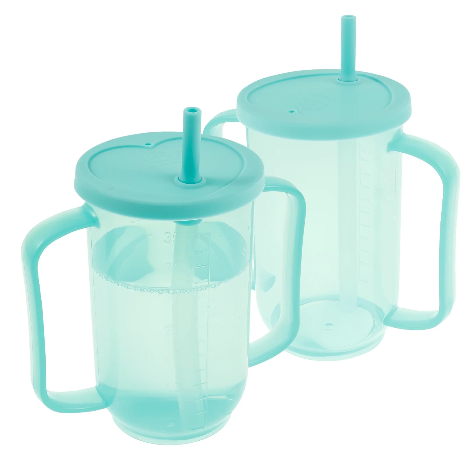 Spill-Proof Sippy Cup with Straw, 2-Pack