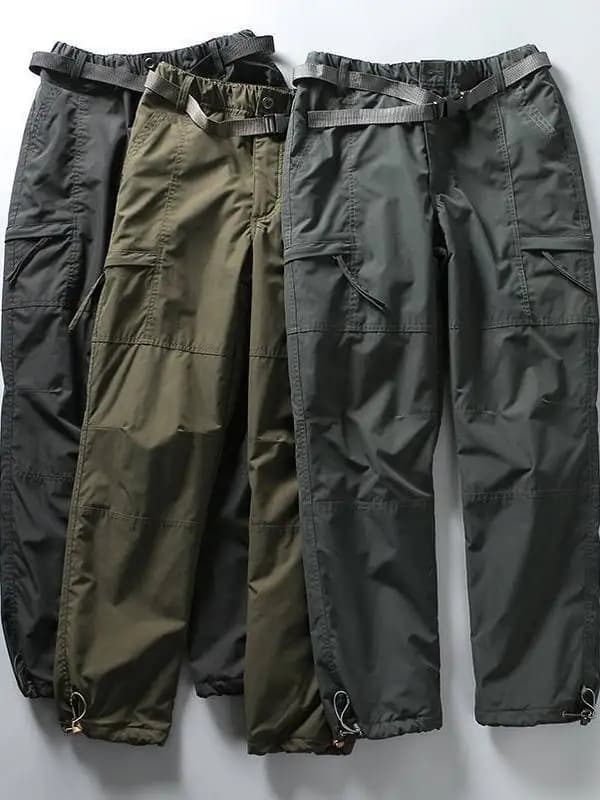 Men's Winter Fleece Lined Outdoor Work Pants