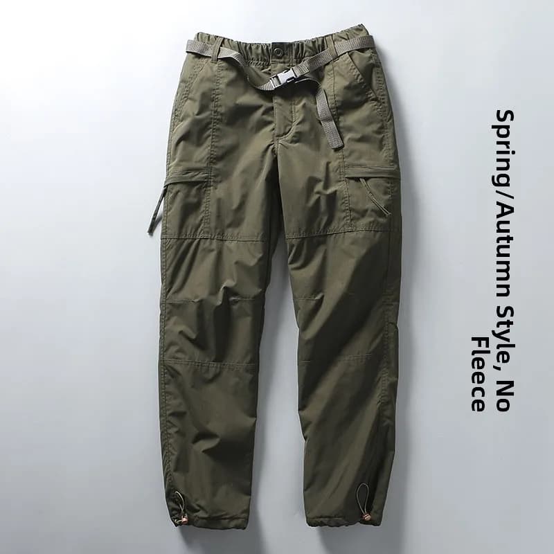 Men's Winter Fleece Lined Outdoor Work Pants